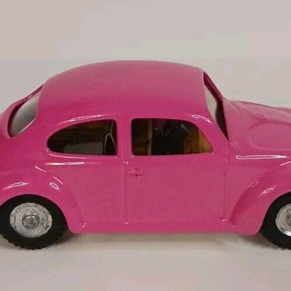 Kovap Volkswagon Beetle Wind-Up Diecast (Tested) VW Pink Vintage No.50/250 Czech - Picture 4 of 11
